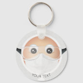 Doctor Emoji Sleutelhanger (Achterkant)
