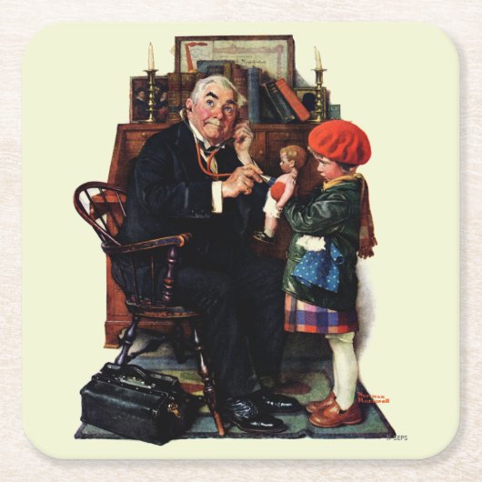 Doctor en de Doll Kartonnen Onderzetters (Voorkant)