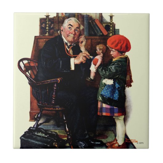 Doctor en de Doll Tegeltje (Voorkant)