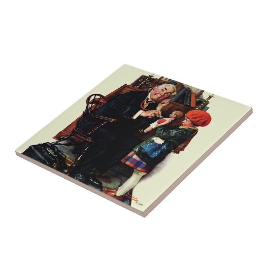 Doctor en de Doll Tegeltje (Zijkant)