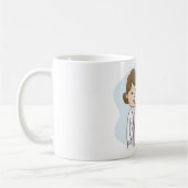 Doctor en nieuwe moeder met een Baby koffie Mok (Links)