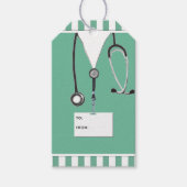 Doctor en verpleegkundige cadeaulabel (Voorkant)
