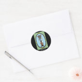 Doctor Fang Ronde Sticker (Envelop)