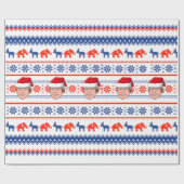 Doctor Fauci Kerstmis Cadeaupapier (Vlak)