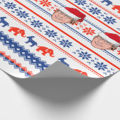 Doctor Fauci Kerstmis Cadeaupapier (Hoek)