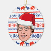 DOCTOR FAUCI Kerstmis Keramisch Ornament (Links)