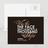 Doctor Faustus Quote Briefkaart (Voorkant / Achterkant)