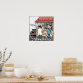 Doctor Finds Pox On House Funny Poster (Keuken)