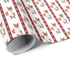 Doctor Fox Wrapping Paper Cadeaupapier