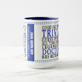 Doctor Funny Personalized Remoe, Mok in ruste (Midden)