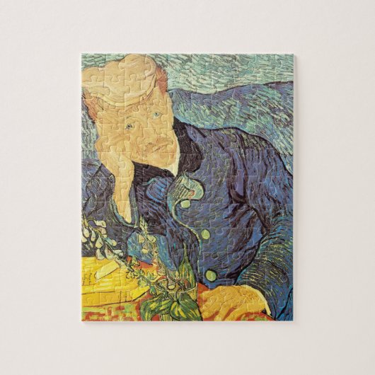 Doctor Gachet Portrait door Vincent van Gogh Legpuzzel (Verticaal)