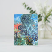 Doctor Gachet's tuin, Auvers van Vincent van Gogh Briefkaart (Staand voorkant)