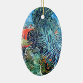 Doctor Gachet's tuin, Auvers van Vincent van Gogh Keramisch Ornament (Rechts)