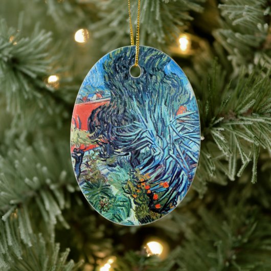 Doctor Gachet's tuin, Auvers van Vincent van Gogh Keramisch Ornament (Boom)