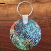 Doctor Gachet's tuin, Auvers van Vincent van Gogh Sleutelhanger (Voorkant)
