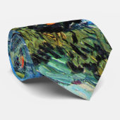 Doctor Gachet's tuin, Auvers van Vincent van Gogh Stropdas (Opgerold)