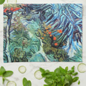 Doctor Gachet's tuin, Auvers van Vincent van Gogh Theedoek (Gevouwen)