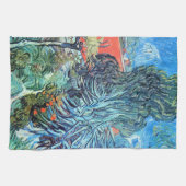 Doctor Gachet's tuin, Auvers van Vincent van Gogh Theedoek (Horizontaal)