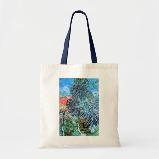 Doctor Gachet's tuin, Auvers van Vincent van Gogh Tote Bag (Voorkant)
