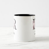 Doctor gepersonaliseerde geschenken voor haar Dr.  Tweekleurige Koffiemok (Center)