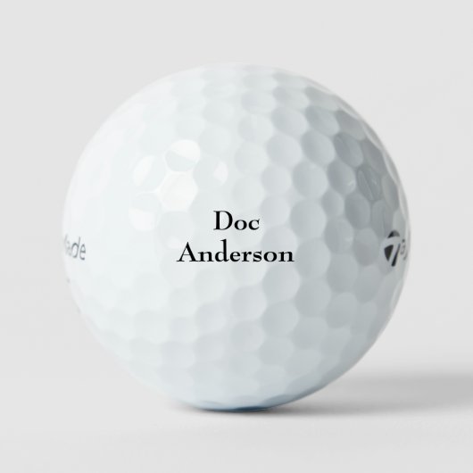 Doctor gepersonaliseerde Titleist Pro V1 Golfballen (Voorkant)