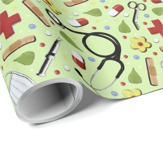 Doctor Gift Cadeaupapier (Rol Hoek)