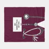 Doctor Gift Ideeën Fleece Deken (Voorkant (Horizontaal))