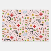 Doctor Gift Inpakpapier Vel (Voorkant 3)