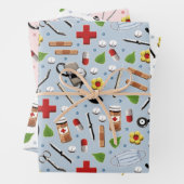 Doctor Gift Inpakpapier Vel (In situ)