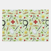 Doctor Gift Inpakpapier Vel (Voorkant 3)