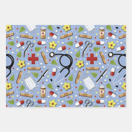 Doctor Gift Inpakpapier Vel (Voorkant)