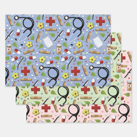 Doctor Gift Inpakpapier Vel (Set)