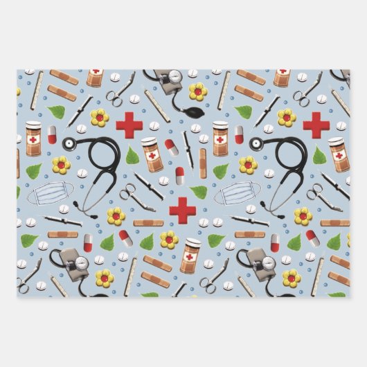 Doctor Gift Wrapping Papieren vellen (Voorkant)