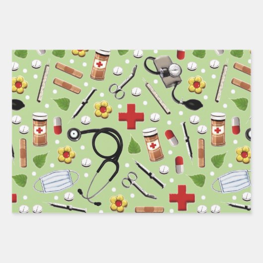 Doctor Gift Wrapping Papieren vellen (Voorkant 2)