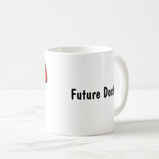 Doctor Girl met Xray Koffiemok (Voorkant rechts)