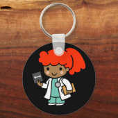Doctor Girl met Xray Sleutelhanger (Voorkant)