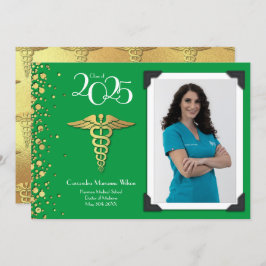 Doctor Gold Afstuderen Aankondiging Groen