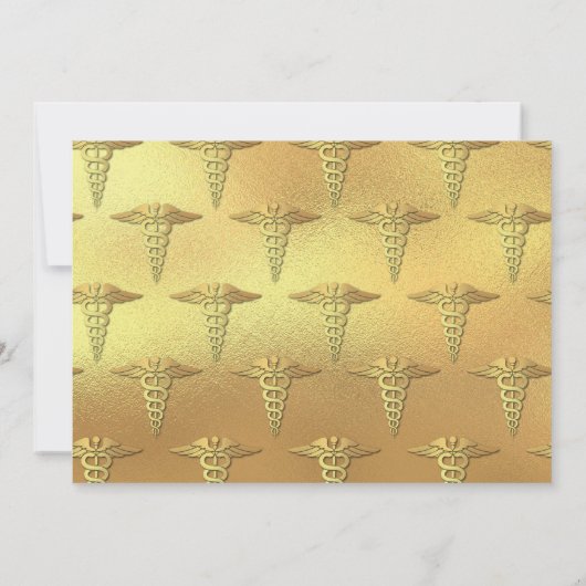 Doctor Gold Afstuderen Aankondiging Sinaasappel (Achterkant)