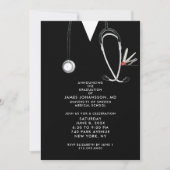 Doctor Graduation Party Invitations Kaart (Voorkant)