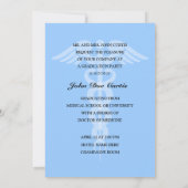 Doctor Graduation Party Invite Kaart (Achterkant)