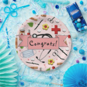 Doctor Graduation Party Papieren Bordje (Feest)