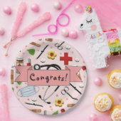 Doctor Graduation Party Papieren Bordje (Feest)