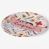 Doctor Graduation Party Papieren Bordje (Gekanteld)