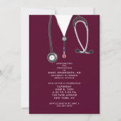 Doctor Graduation Party uitnodigingen (Voorkant)