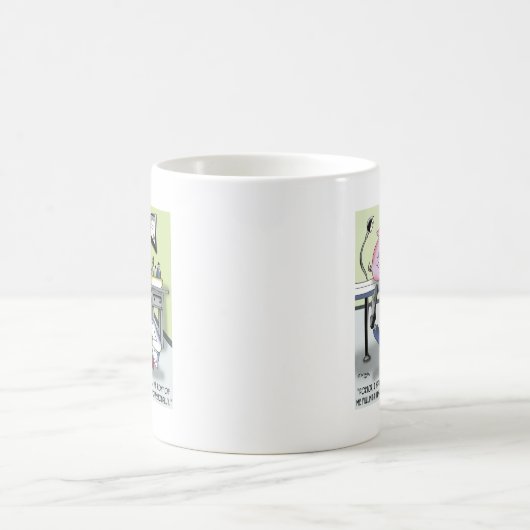 Doctor Handles Pulled Hamstring onprofessioneel Koffiemok (Center)