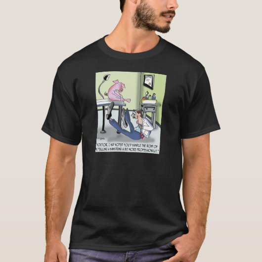Doctor Handles Pulled Hamstring onprofessioneel T-shirt (Voorkant)