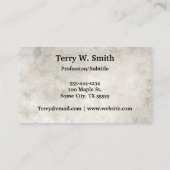 Doctor Hart Anatomie Visitekaartjes (Achterkant)