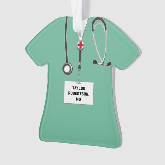 Doctor Holiday Gift Ornament (voorkant)