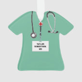 Doctor Holiday Gift Ornament (achterkant)