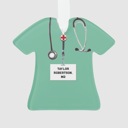 Doctor Holiday Gift Ornament (achterkant)